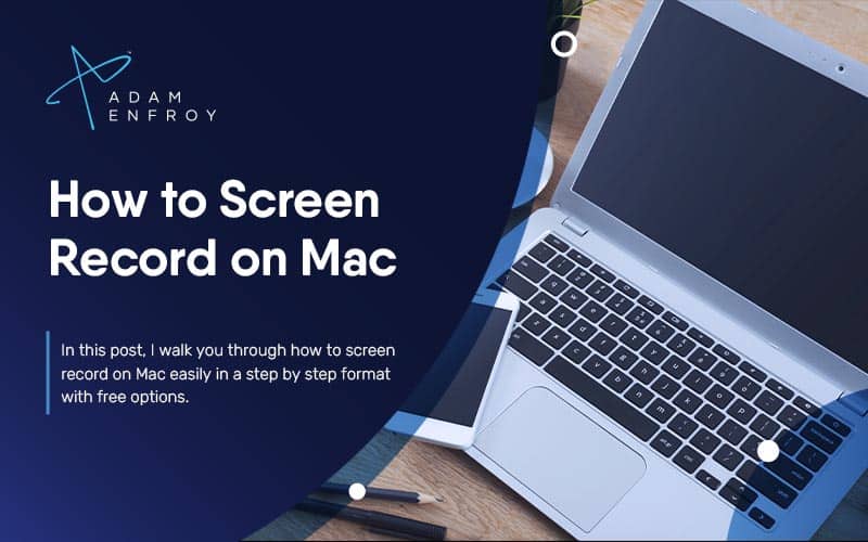 how do i screenrecord on a mac