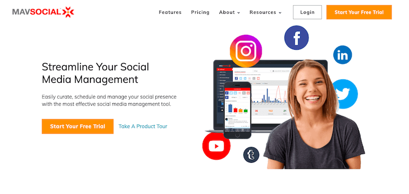 Best Social Media Management Tools: MavSocial