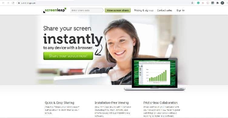 free online screen sharing review