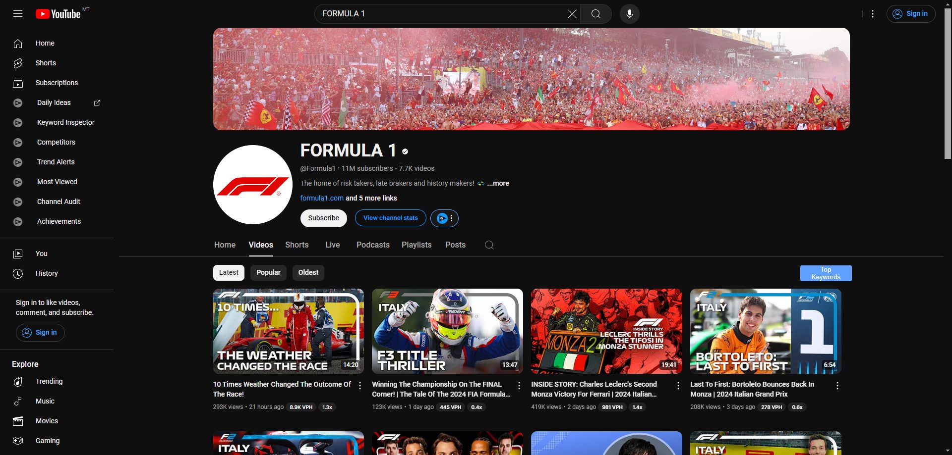 FORMULA 1