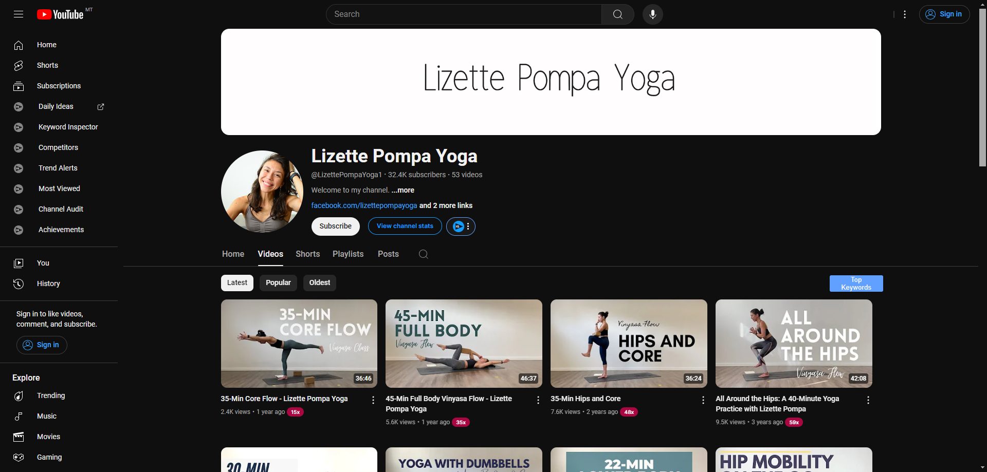 Lizette Pompa Yoga